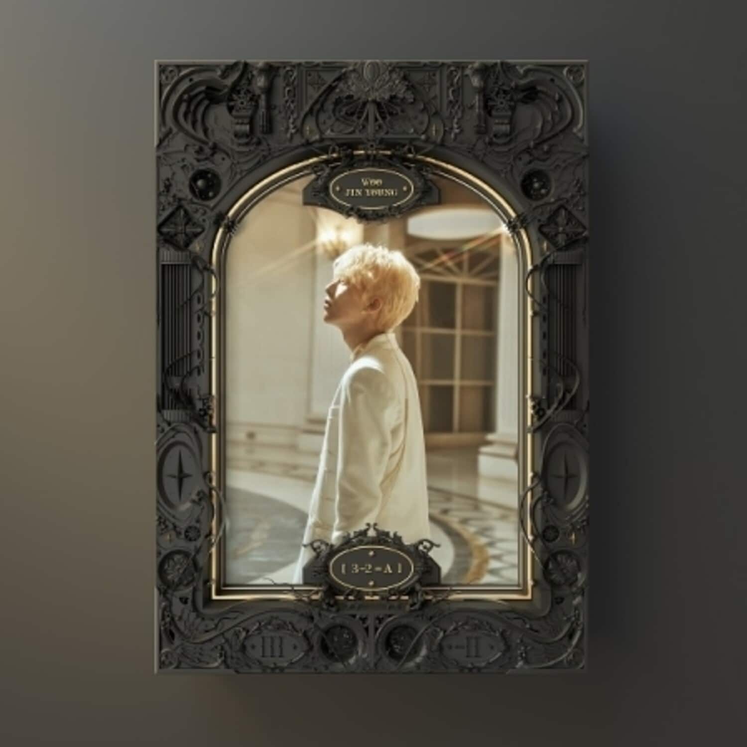 Woo Jin Young - {3-2=A} (incl. Photocard, Polaroid Card, Photo Stand + Folded Poster)   - COMPACT DISCS [CD] price history on PriceWatchPro