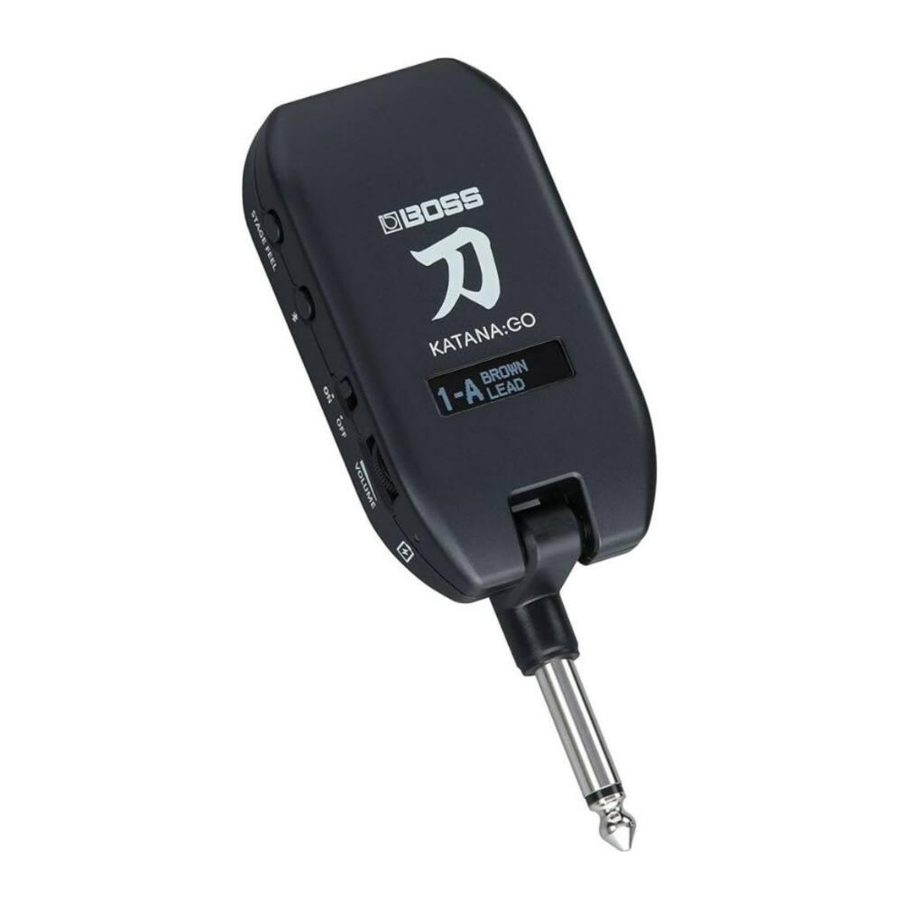 BOSS - Katana Go Rechargeable Black Mini Guitar Headphone Amplifier