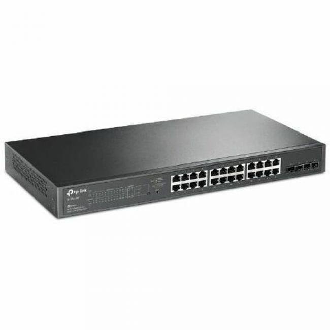 Front. TP-Link - TP-Link JetStream TL-SG2428P 24-Ports Ethernet Switch - 24 Ports - Fast Ethernet, Gigabit Ethernet - 10/100/1000Base-T - Unknown.