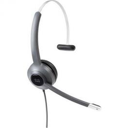 Cisco Consumer Products - Cisco 521 Headset - Mono - Mini-phone (3.5mm), USB - Wired - Over-the-head - Monaural - Supra-aural - Uni-directional - Black