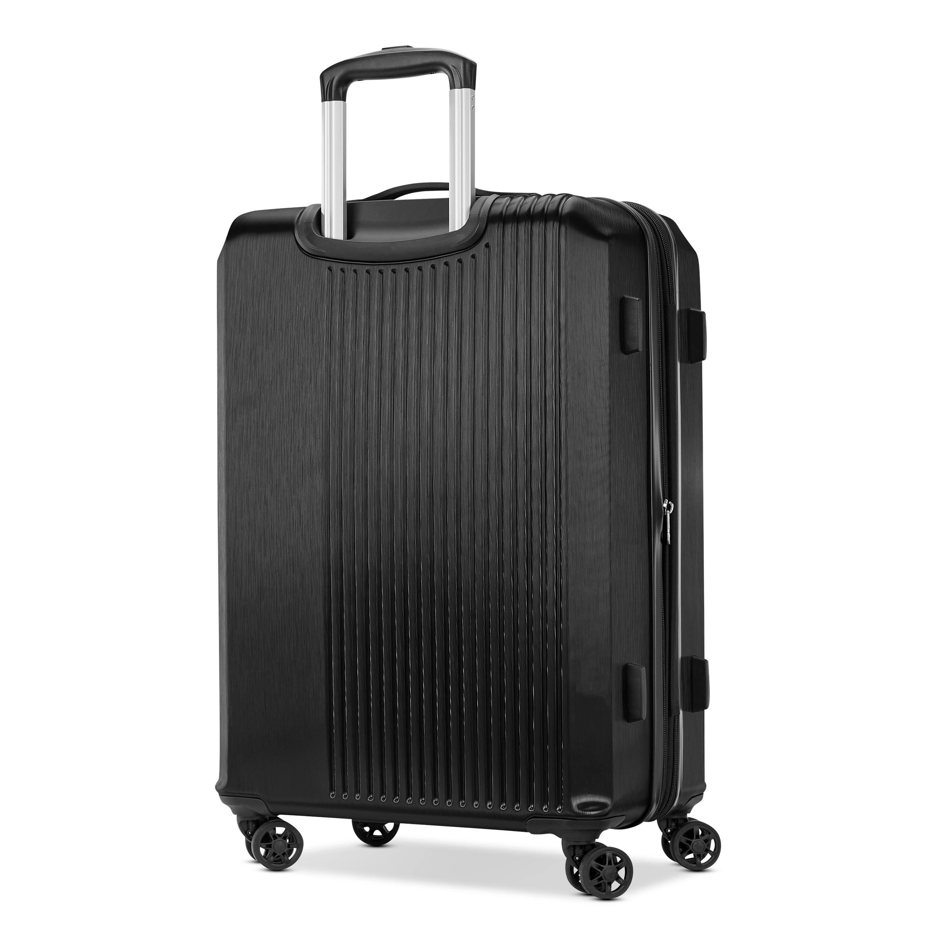 Angle. Samsonite - Alliance SE Carry On Spinner Suitcase - Bass Black.