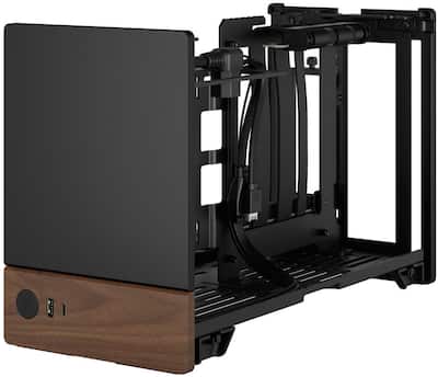 Fractal Design Terra Graphite with PCIe 4.0 Riser Mini ITX Small Fractal Design Terra Graphite with PCIe 4.0 Riser Mini ITX Small