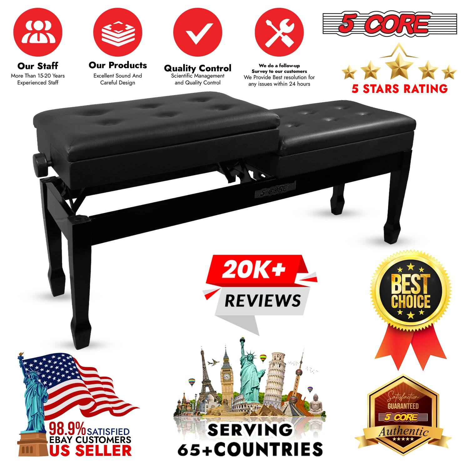 5 CORE, Our Staff, More Than 15-20 Years Experienced Staff, Our Products, Control Quality, Excellent Sound And Scientific Management, Careful Design and Quality Control, We de a follow-up Survey To customers, We Provide Best resolution for any issues within 24 hours, 5 STARS RATING, 5 COke, 20K+ REVIEWS, BEST CHOICE, Satefacto GUARANTEED, 5 CORE, 98.9% SATISFIED, SERVING, Authentic, EBAY CUSTOMERS, US SELLER, 65+COUNTRIES