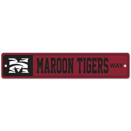 WinCraft - Morehouse Maroon Tigers 3.75'' x 19'' Street Sign - Multicolor