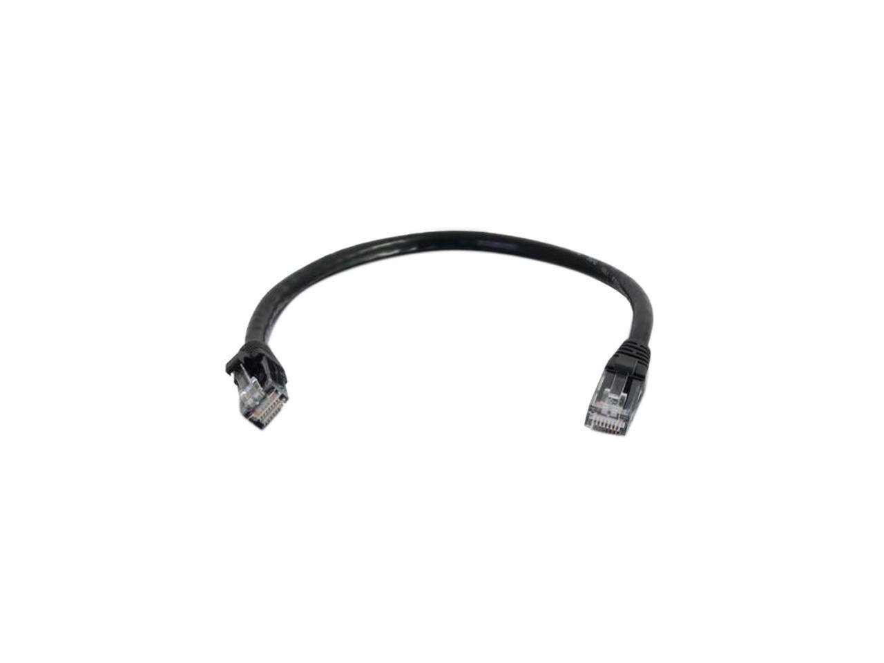 Front. Cables to Go - C2G 03987 Cat6 Cable - Snagless Unshielded Ethernet Network Patch Cable, Black (20 Feet, 6.09 Meters) - Black.