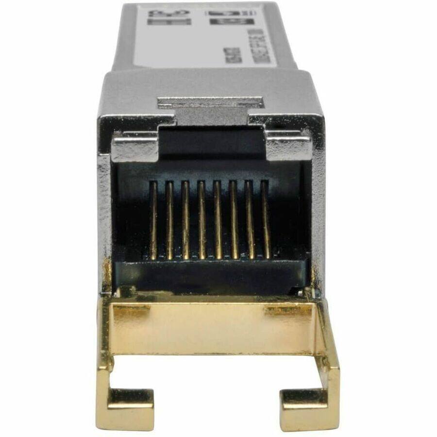 Alt View 5. Tripp Lite - Eaton Tripp Lite Series Cisco-Compatible GLC-T SFP Mini Transceiver, 1000Base-TX Copper RJ45, Cat5e, Cat6, 328.08 ft. - Unknown.