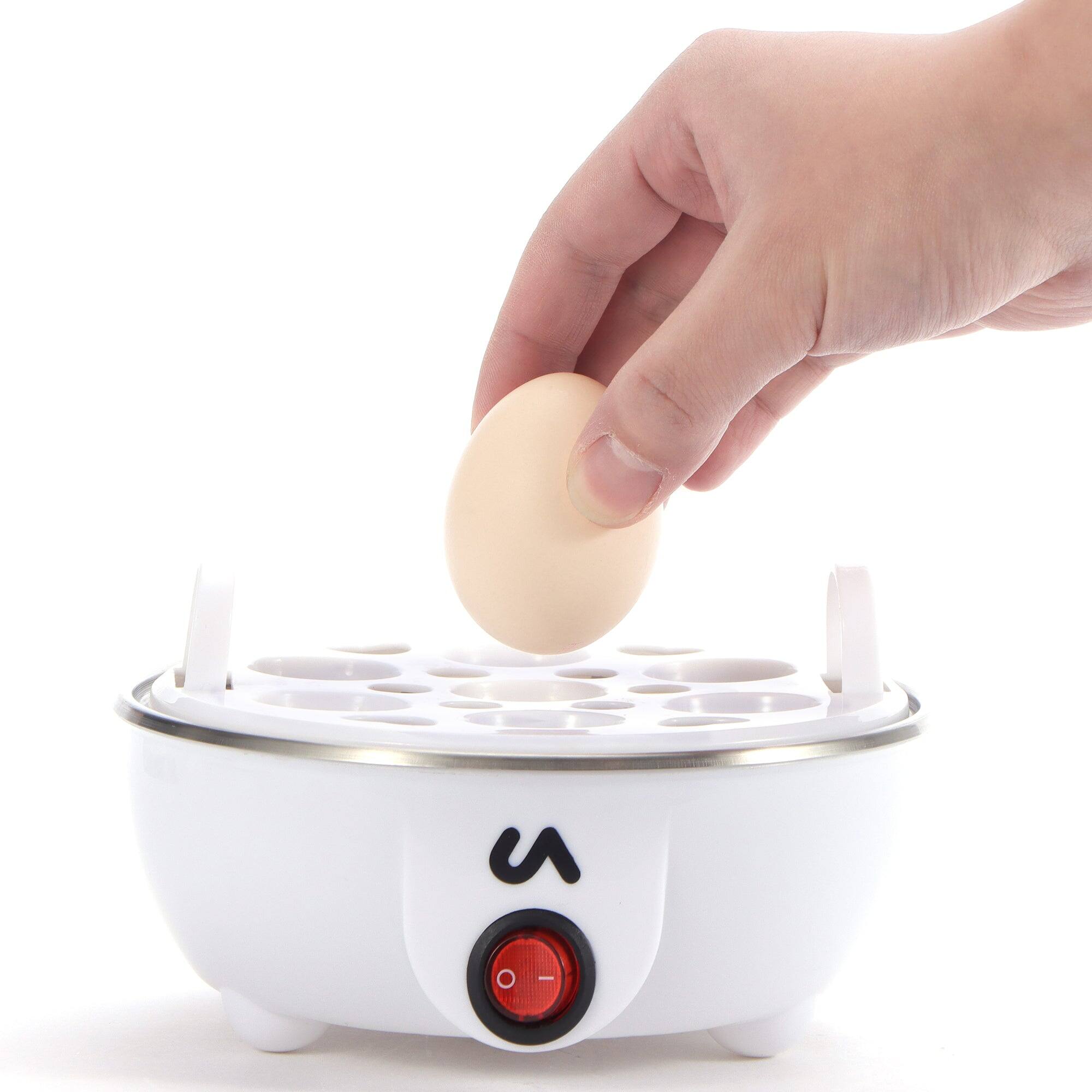 Back. Uber Appliance - Uber Appliance Deluxe Rapid Egg Cooker - Perfect Egg Cooker for All Styles - White.