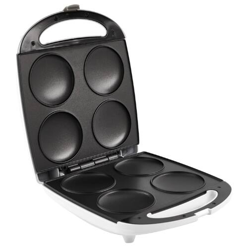 Front. Imusa - IMUSA USA 4-Slot Electric Arepa Maker, 1200W, Nonstick Surface for Easy Cooking of Arepas & Snacks - Black.