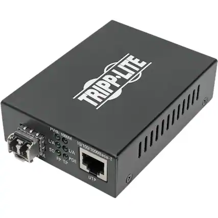 TRIPP-LITE
PWR 1000M LA SD RX FP TP POE
10/100/1000Base-T
UTP