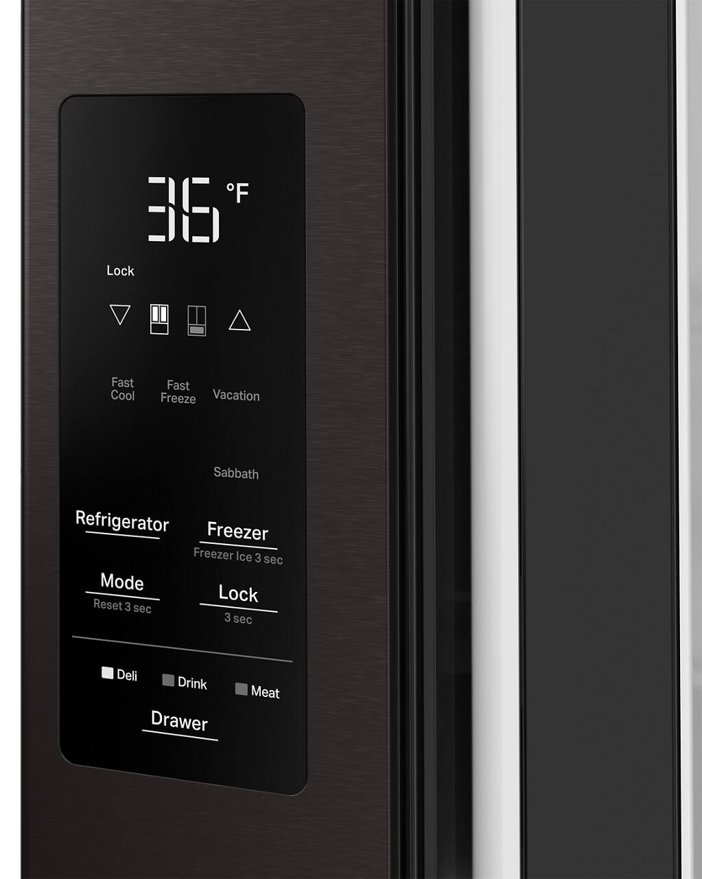 F B8 Lock Fast Cool Fast Freeze Vacation Sabbath Refrigerator Freezer Freezer Ice 3 sec Mode Lock Reset 3 sec 3 sec Deli Drink Drawer Meat