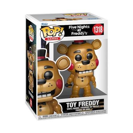 Funko Pop! Five Nights at Freddy's Toy Freddy #1318 Vinyl Figure