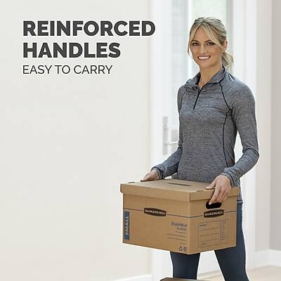 REINFORCED HANDLES  
EASY TO CARRY
