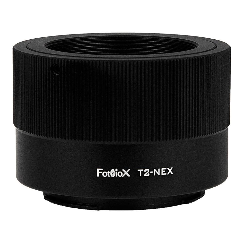 Fotodiox - Lens Adapter - Compatible with T-Mount (T2) Screw Mount Lenses to fit Sony E Mount Cameras