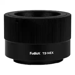 Fotodiox - Lens Adapter - Compatible with T-Mount (T2) Screw Mount Lenses to fit Sony E Mount Cameras