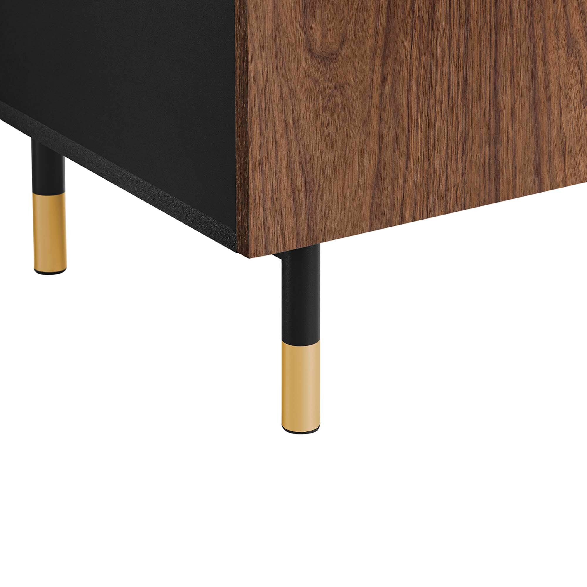 Alt View 5. Modway - Nexus 60" TV Stand by Modway - Black Walnut.