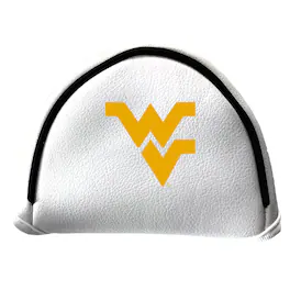 Team Golf - West Virginia Mountaineers Mallet Putter Cover - White