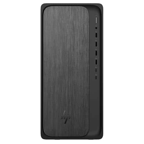 HP - OMNIDESK DESKTOP COMPUTER AMD RYZEN 7 8700G 32GB 1TB SSD RADEON 780M - BLACK