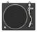 Alt View 8. Denon - Denon DP-500BT Premium Bluetooth Turntable - Black.