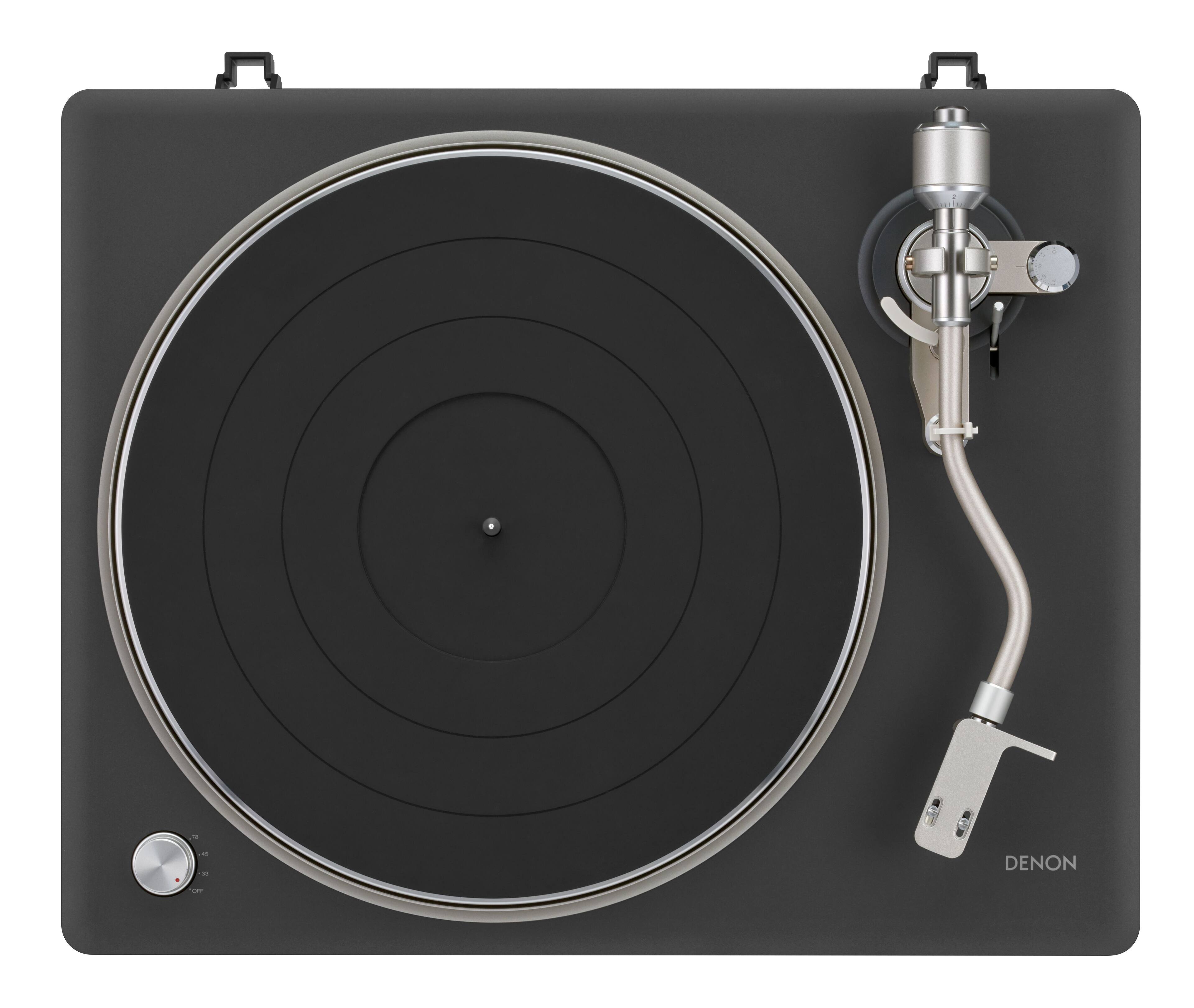 Alt View 8. Denon - Denon DP-500BT Premium Bluetooth Turntable - Black.