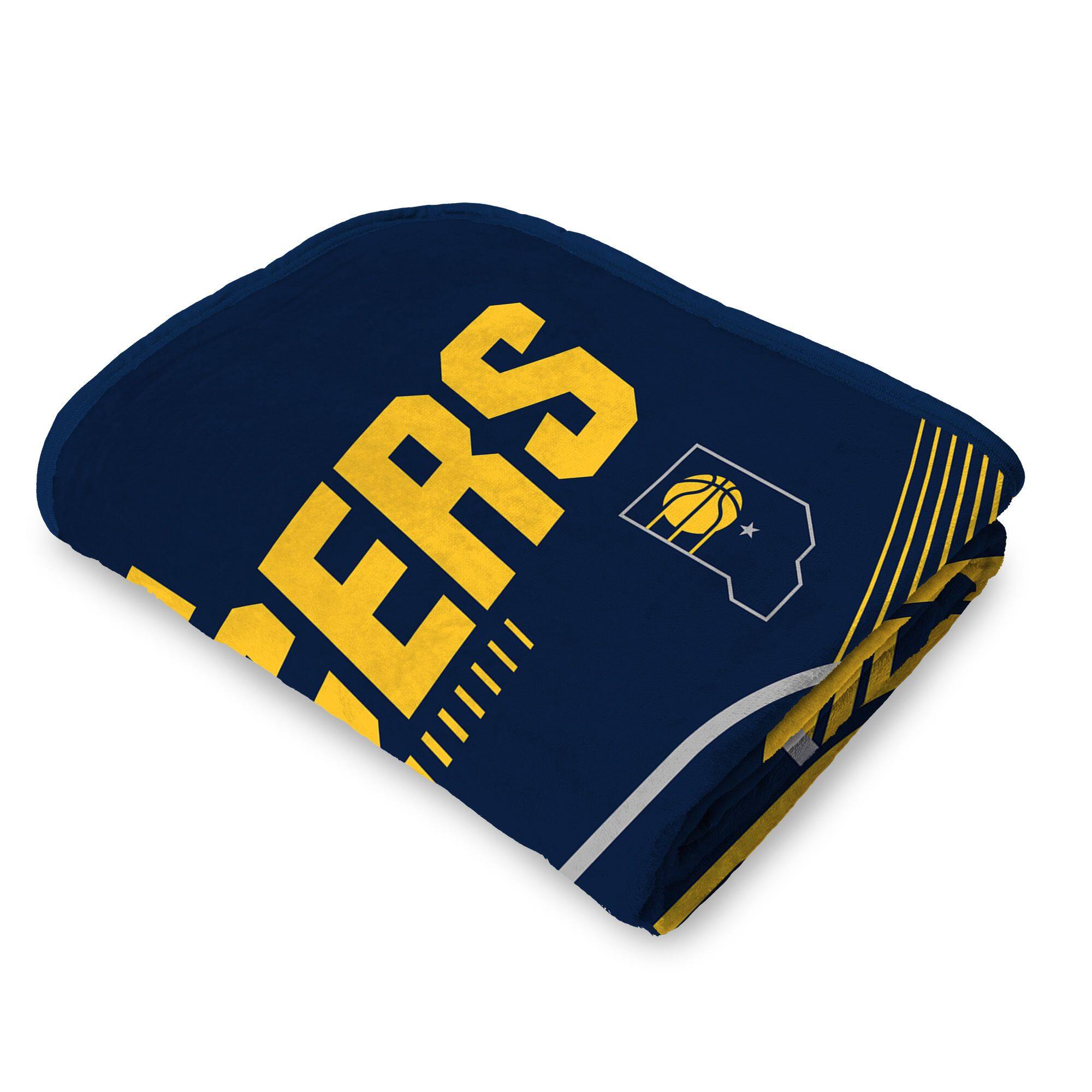 Back. Sweet Home Collection - NBA Indiana Pacers 60" x 80" Raschel Throw Blanket - Blue.
