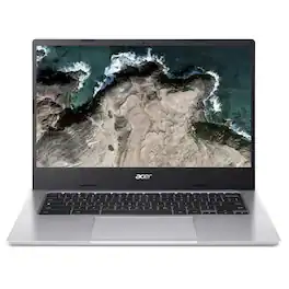 Acer - Refurbished Excellent - 514 - 14" Chromebook ARM Cortex A76 2.60GHz ARM Mali-G57 MC5 4GB RAM 32GB eMMC ChromeOS | CB514-2H-K52X | NX.AS1AA.002 - Silver