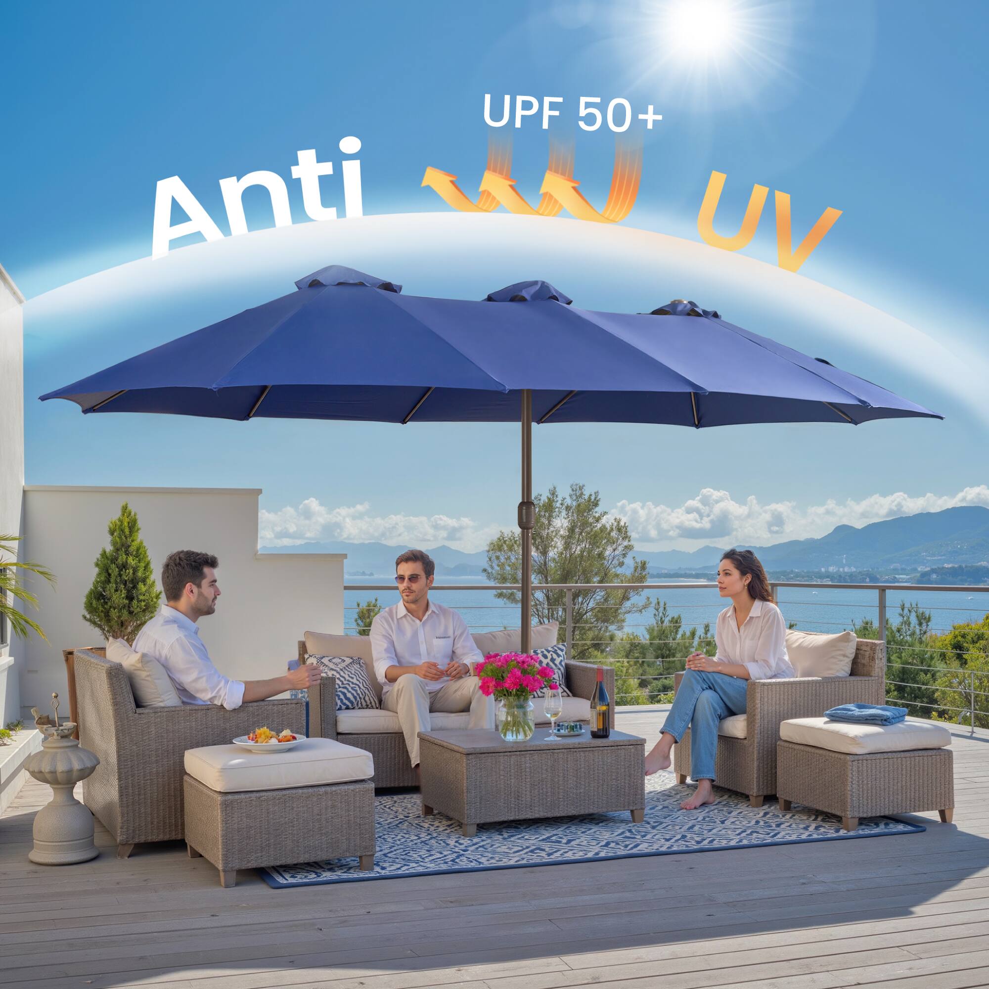 UPF 50+ Anti UV