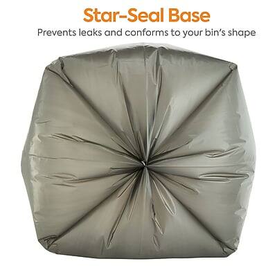 Star-Seal Base  
Prevents leaks and conforms to your bin's shape