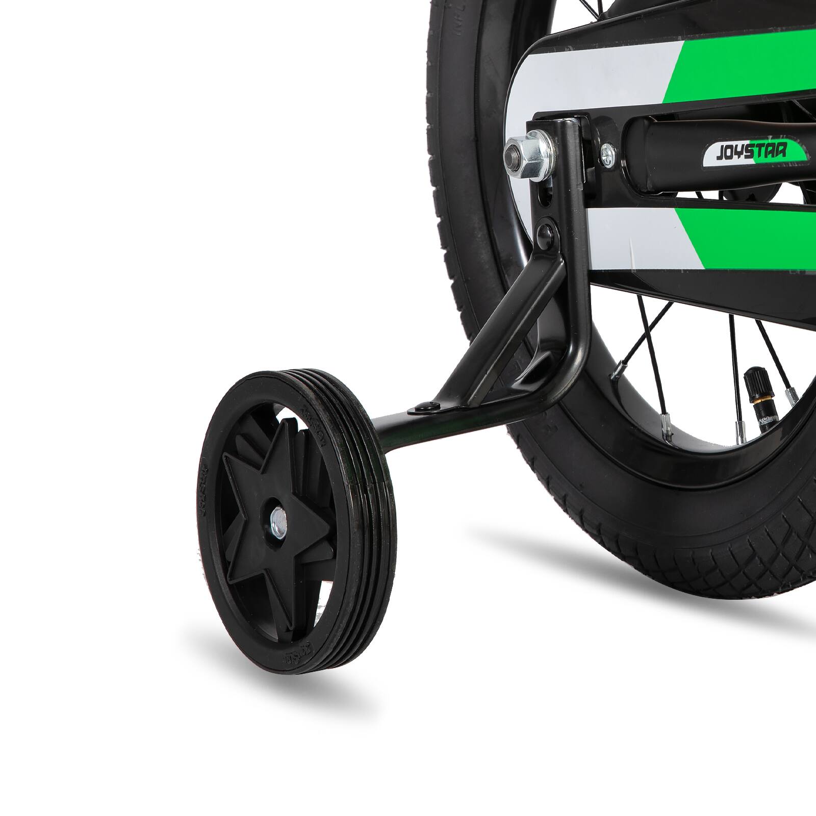 Alt View 4. JOYSTAR - JOYSTAR New Berry Kids Bike for Boy Girl Ages 4-7, 16" Child Bicycle Training Wheels, Hand Brake & Coaster Brake, Green - Green.