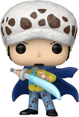Funko - POP! Anime: One Piece - Trafalgar Law - Collectibles - Multicolor