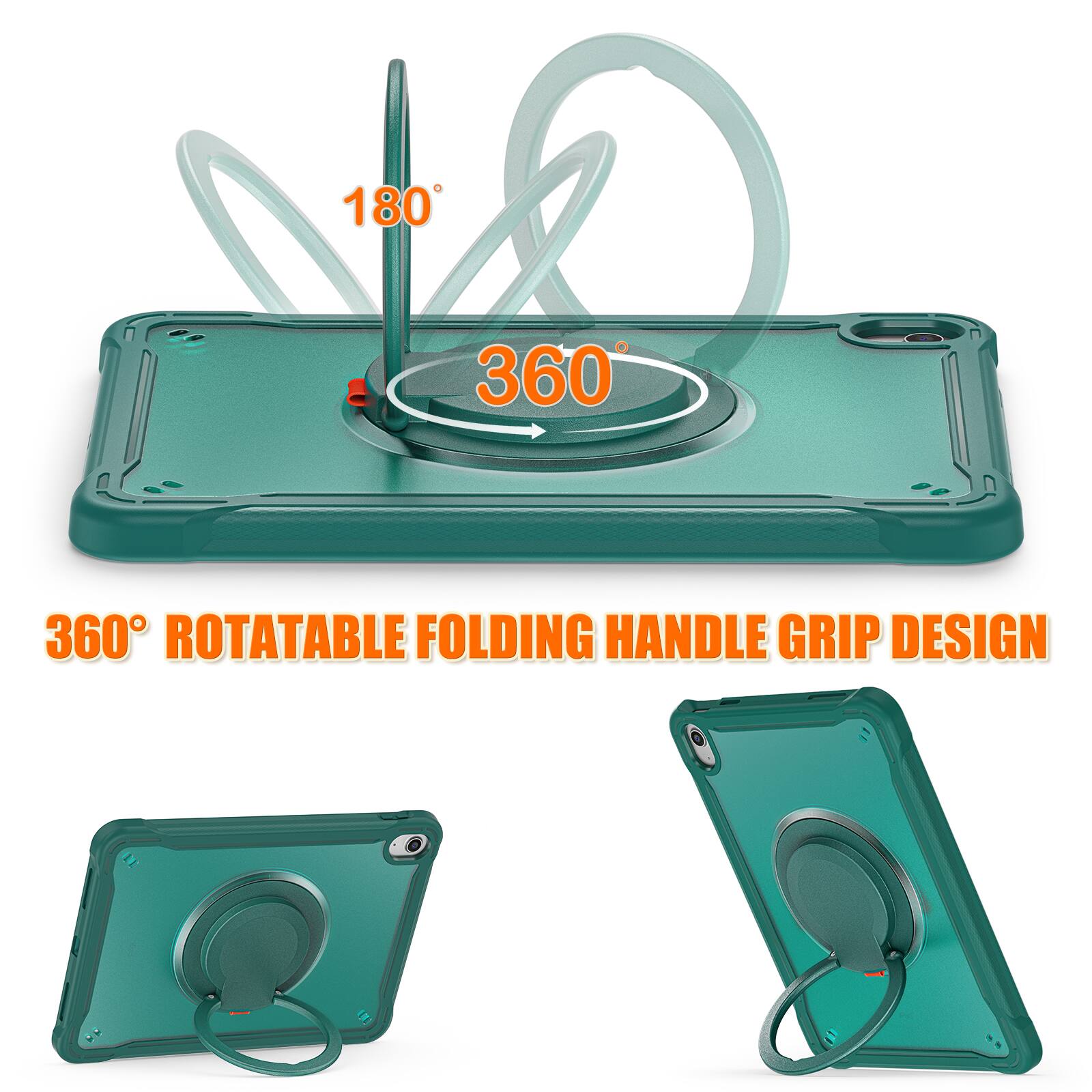 360° ROTATABLE FOLDING HANDLE GRIP DESIGN