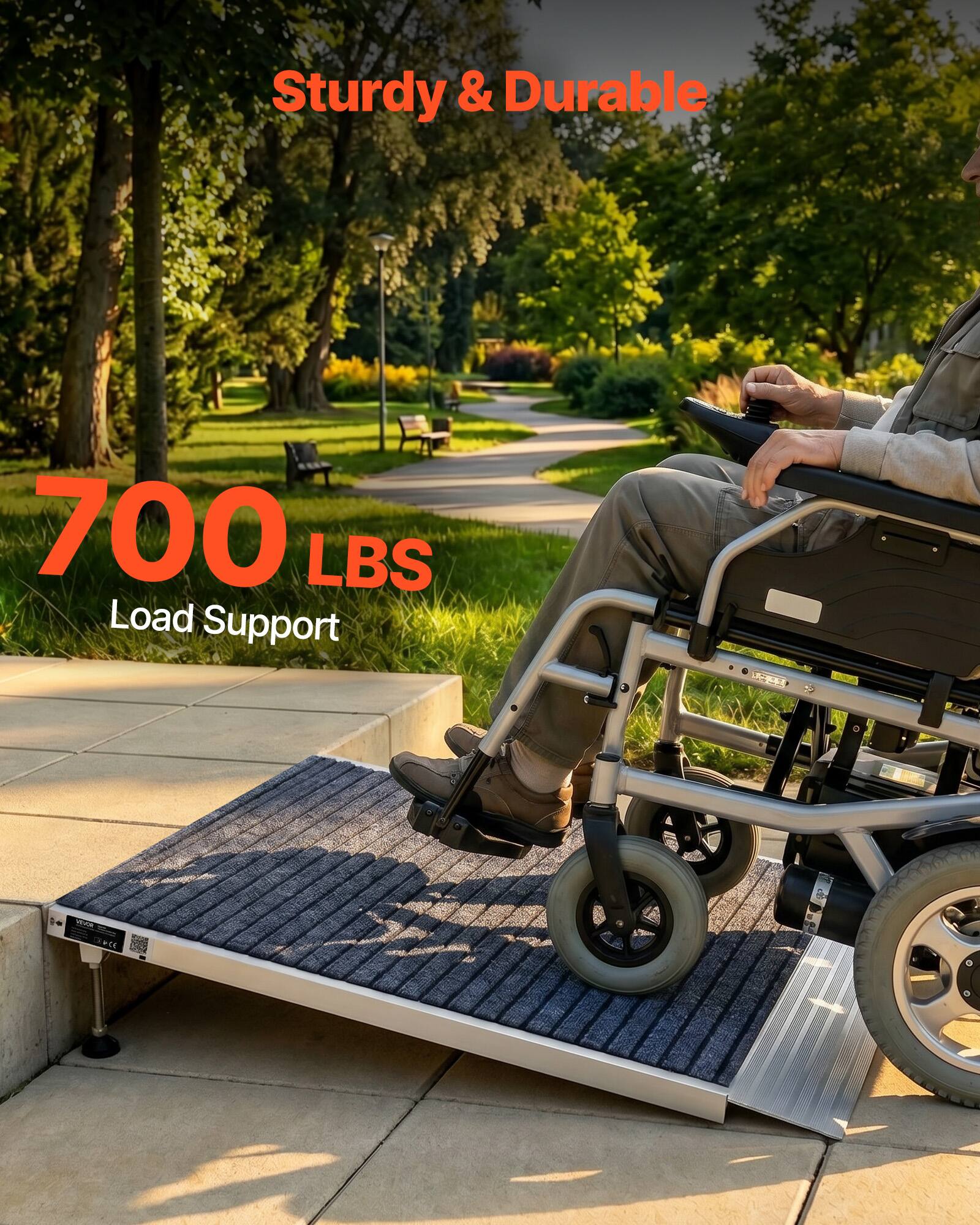 Sturdy & Durable  
700 LBS Load Support