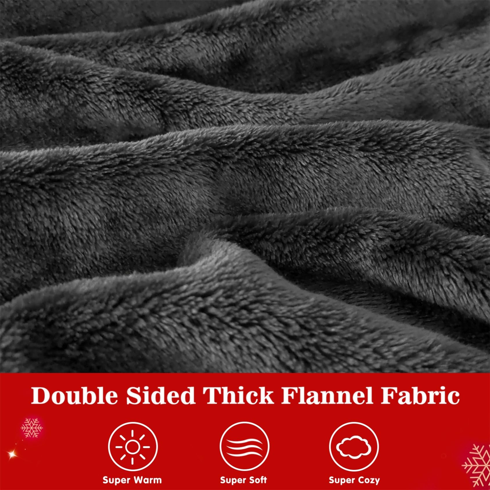 Double Sided Thick Flannel Fabric

- Super Warm
- Super Soft
- Super Cozy