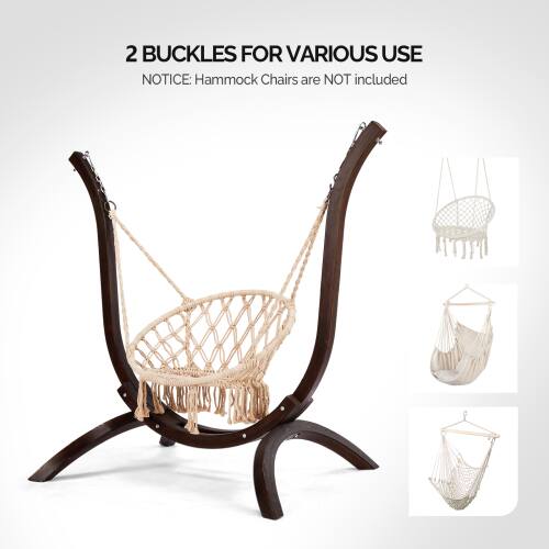 2 Buckles for Various Use  
Notice: Hammock Chairs are NOT included