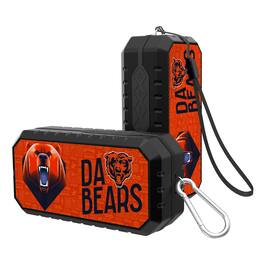 Keyscaper - Chicago Bears Water Resistant Bluetooth Speaker - Black
