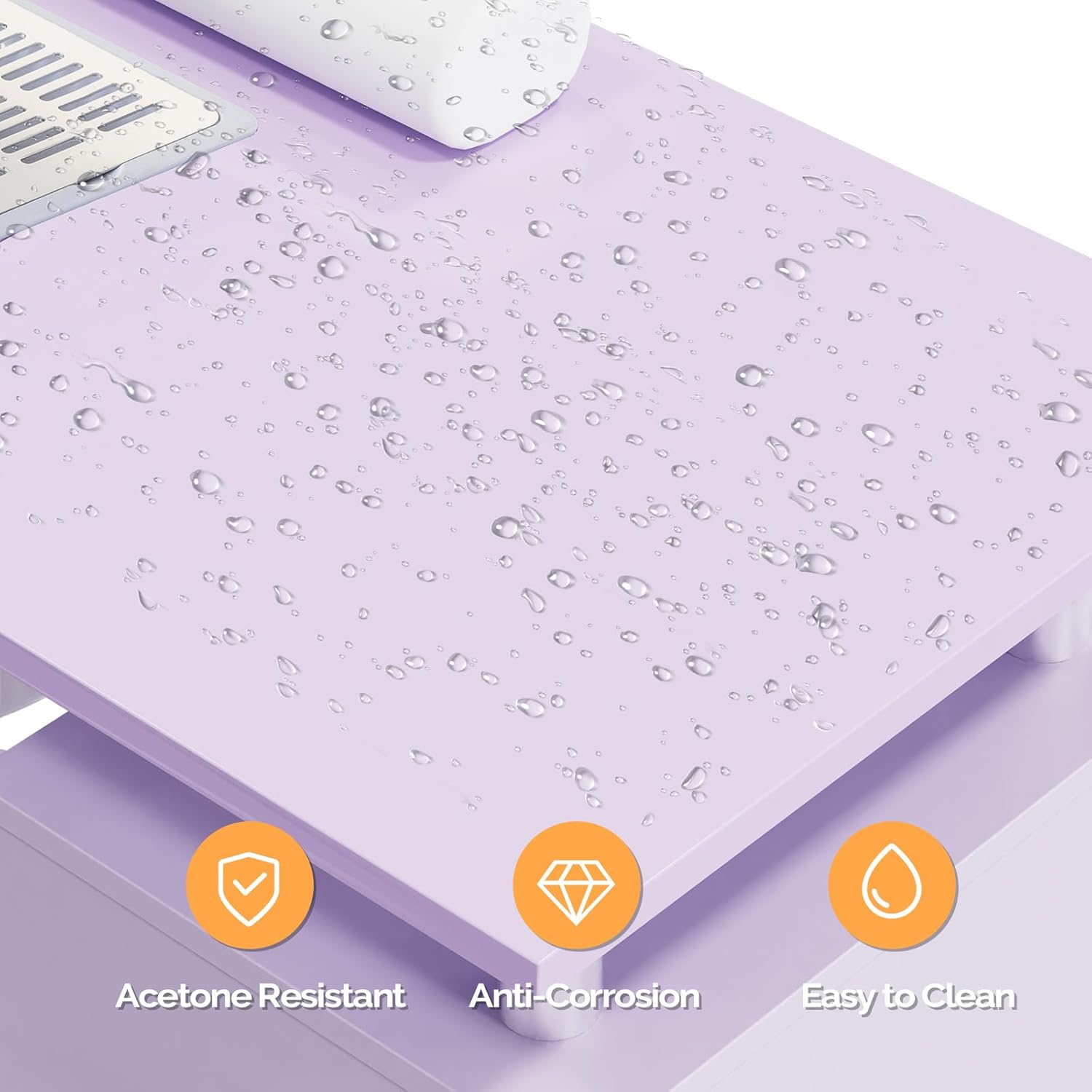 Acetone Resistant  
Anti-Corrosion  
Easy to Clean