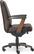 Alt View 18. La-Z-Boy - Emerson Bonded Leather Ergonomic Swivel Executive Office Chair - Brown.