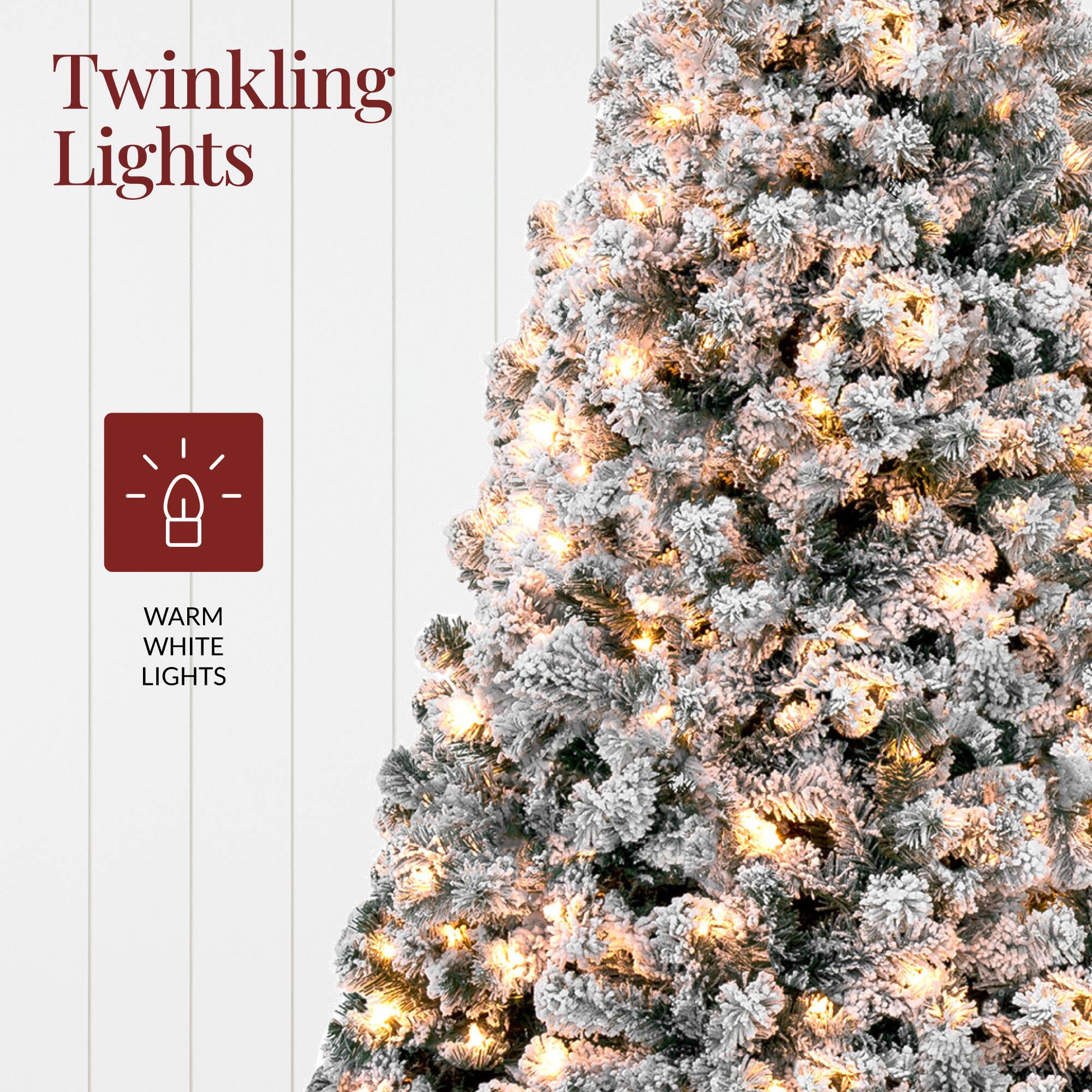 Twinkling Lights  
WARM WHITE LIGHTS