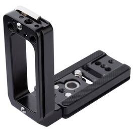 ProMediaGear - 3" Universal L-Bracket and Arca-Swiss Type L-Plate for DSLR Camera without Grip/Short Bodies