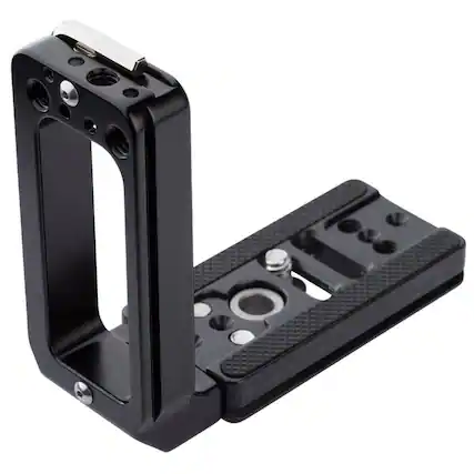 Front. ProMediaGear - ProMediaGear 3" Universal L-Bracket and Arca-Swiss Type L-Plate for DSLR Camera without Grip/Short Bodies.