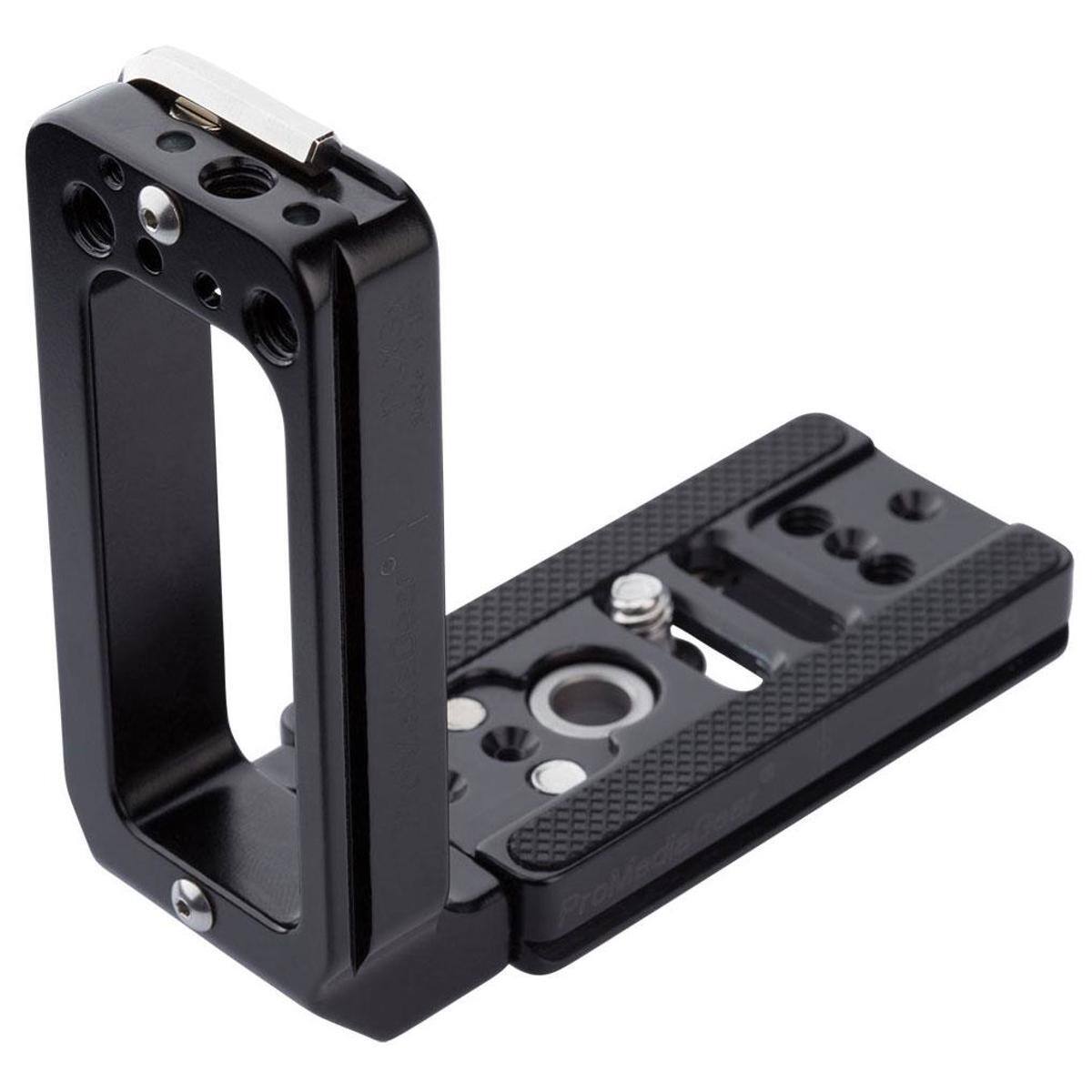 Front. ProMediaGear - ProMediaGear 3" Universal L-Bracket and Arca-Swiss Type L-Plate for DSLR Camera without Grip/Short Bodies.