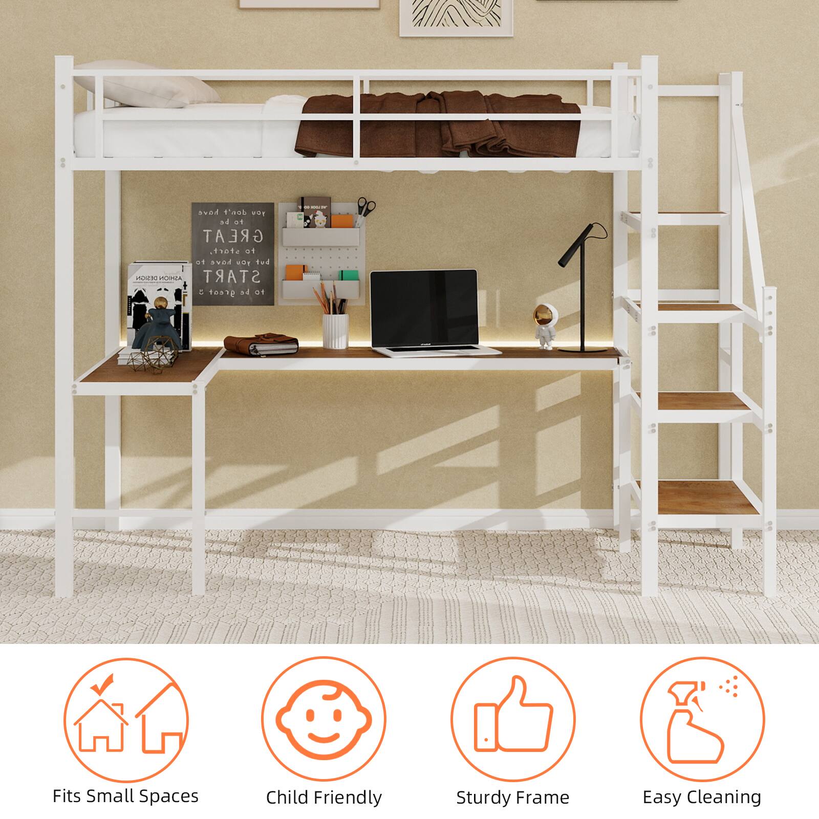 A GREAT start. Fits Small Spaces Child Friendly Sturdy Frame Easy Cleaning