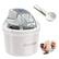 Front. VAVSEA - 1.5 Qt Ice Cream Maker with Scoop, Ice Cream Machine with LCD Digital Display & Timer, Double-Insulated Freezer Bowl, So - white.