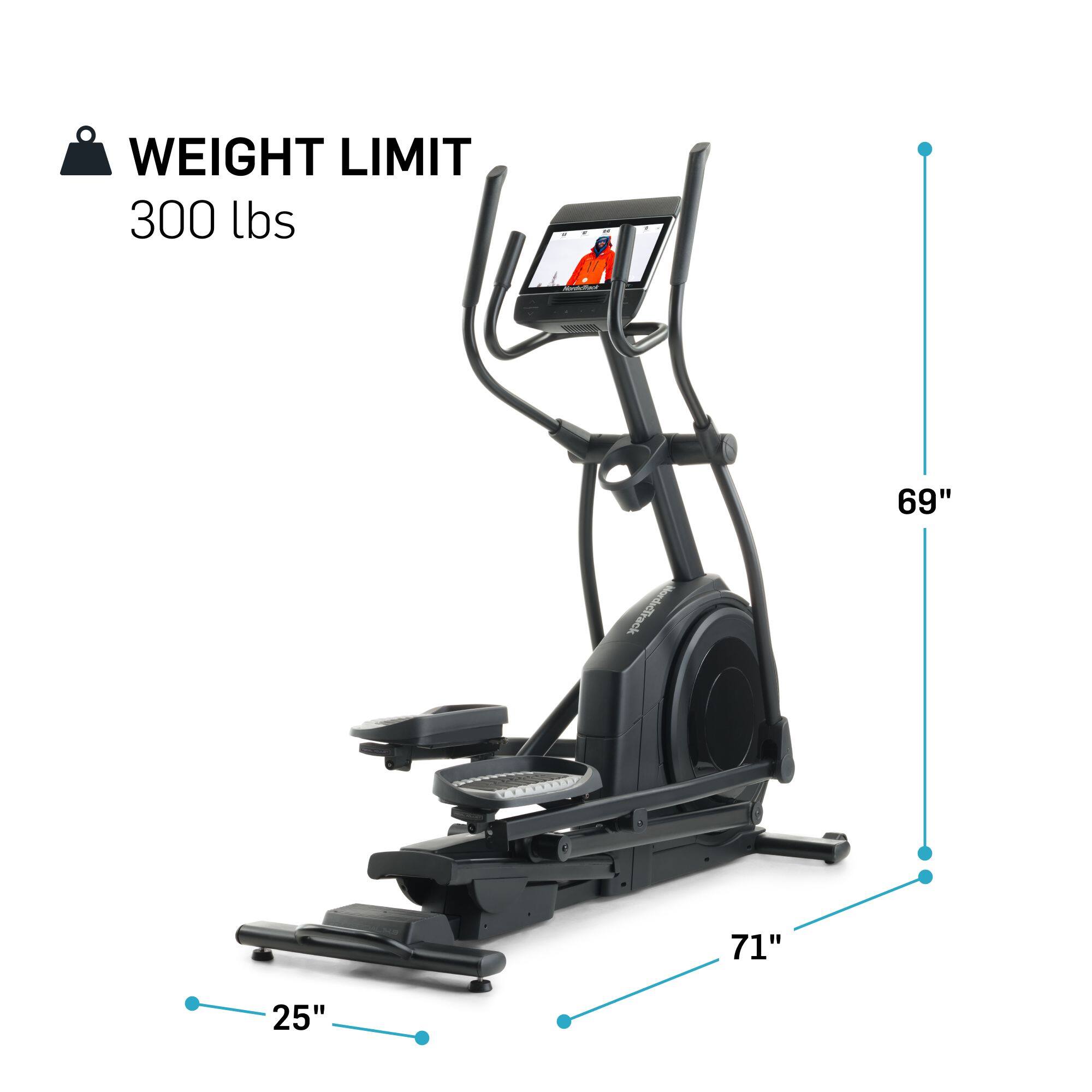 WEIGHT LIMIT 300 lbs  
69"  
71"  
25"