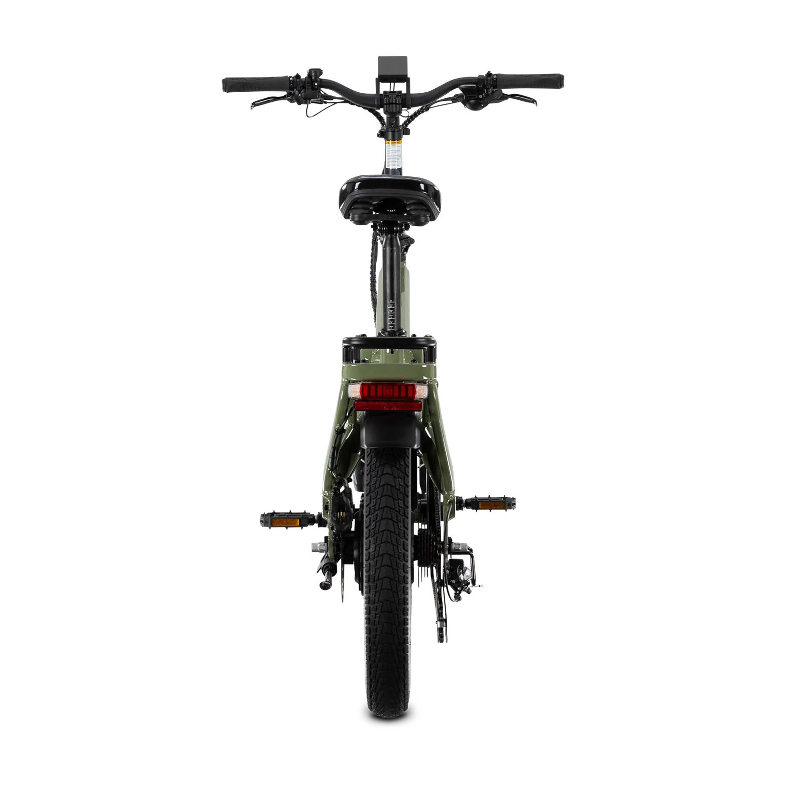 Alt View 9. Lectric eBikes - XP4 750 Step-Over Foldable Long-Range eBike (Max 85mi/28mph) + LevelUp Rack/Seat Post/Elite Headlight/Lock/Phone Mount - Pine Green.