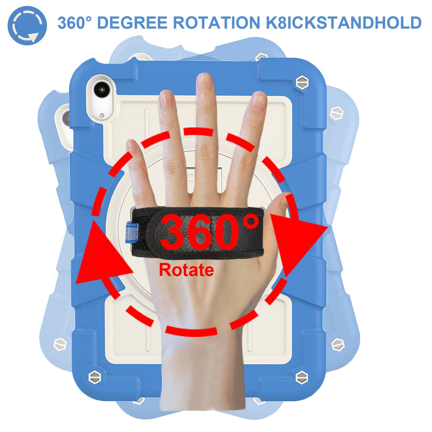 360° DEGREE ROTATION K8ICKSTANDHOLD

360°
Rotate