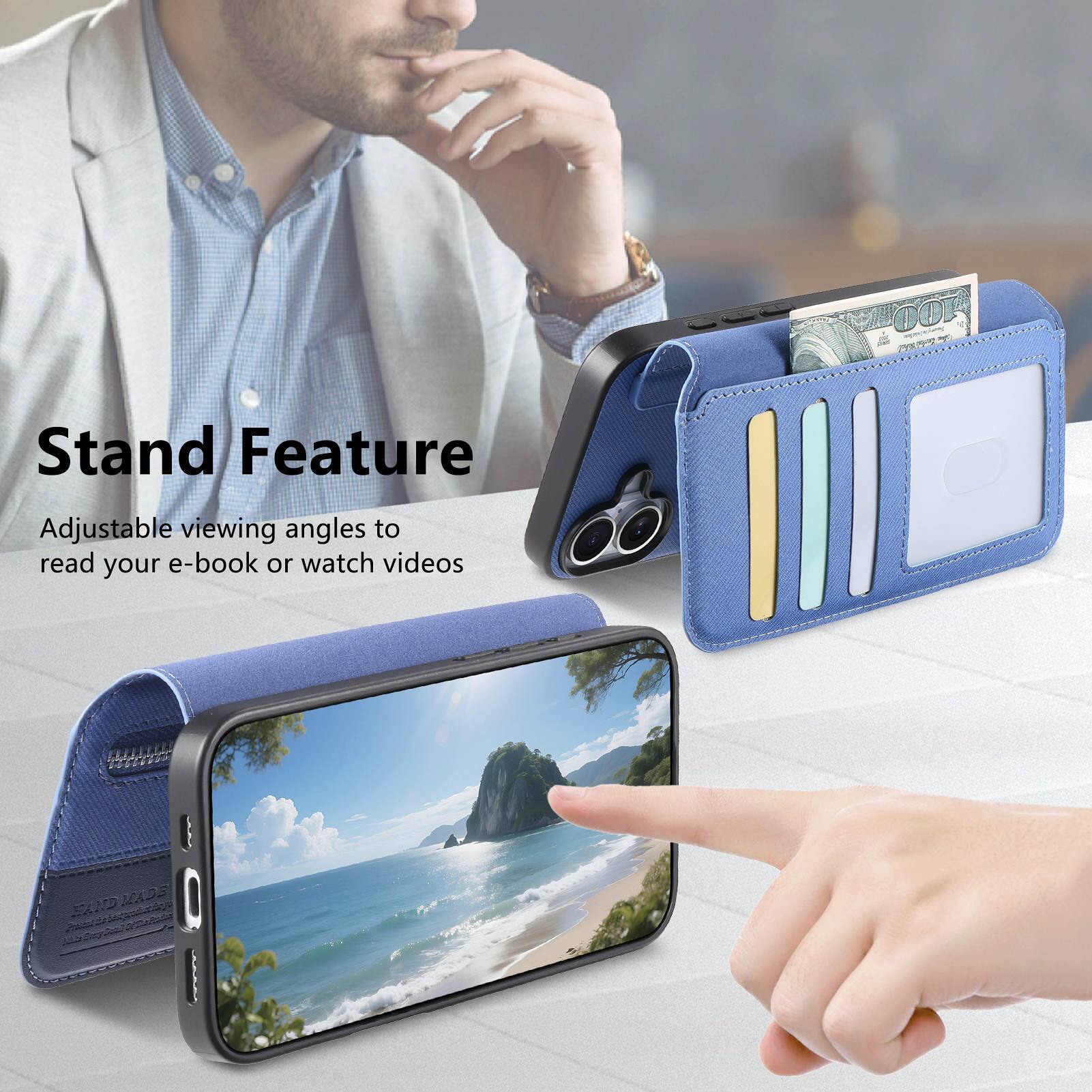 100 TV Stand Feature Adjustable viewing angles to read your e-book or watch videos