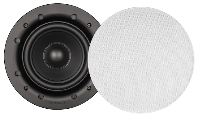 Front. Sonance - VXXT8RW - Visual Experience Extreme 8" Indoor/Outdoor In Wall Subwoofer (Each) - Paintable White.
