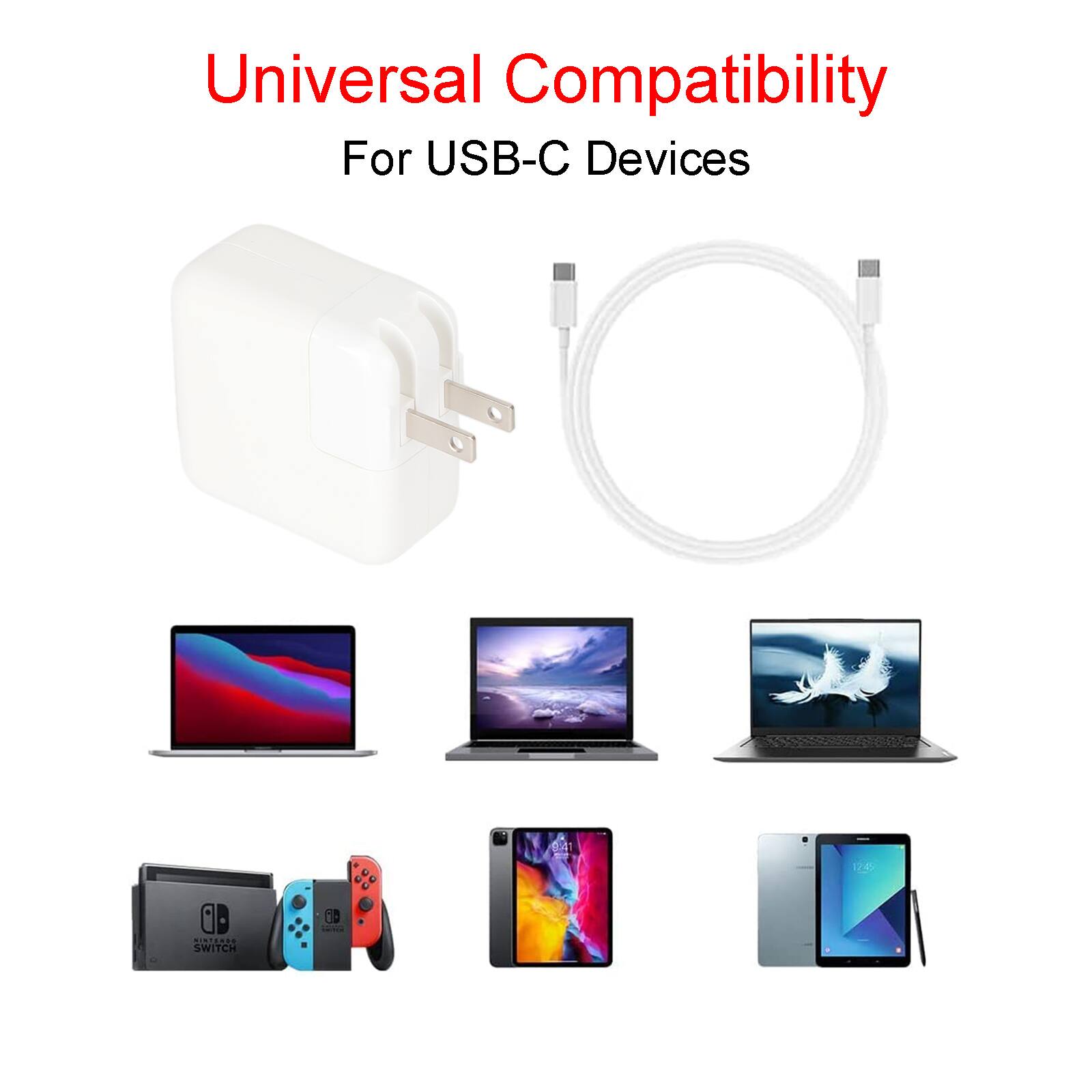 Universal Compatibility  
For USB-C Devices