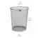 Alt View 13. Mind Reader - Mesh Trash Can, 16.65L (4.4 gal), Waste Paper Basket, Round, Office, Metal Mesh, 11.5"L x 11.5"W x 13.75"H - Silver.