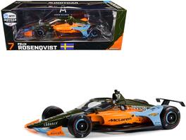 Greenlight - Dallara IndyCar #7 Felix Rosenqvist UNDEFEATED Arrow McLaren SP Indianapolis 500 NTT IndyCar Series 2022 1/18 Diecast - Multi